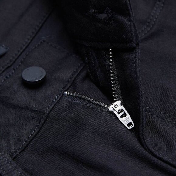 NEW, DSTLD High Waist Black Coated Stretch Skinny Jeans - Picture 7 of 16